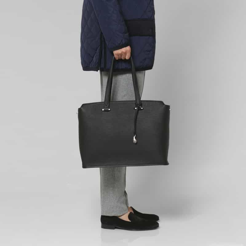 ETIAM ETIAM＜エティアム＞ 2WAYトートバッグ BLACK