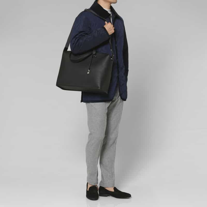 ETIAM ETIAM＜エティアム＞ 2WAYトートバッグ BLACK