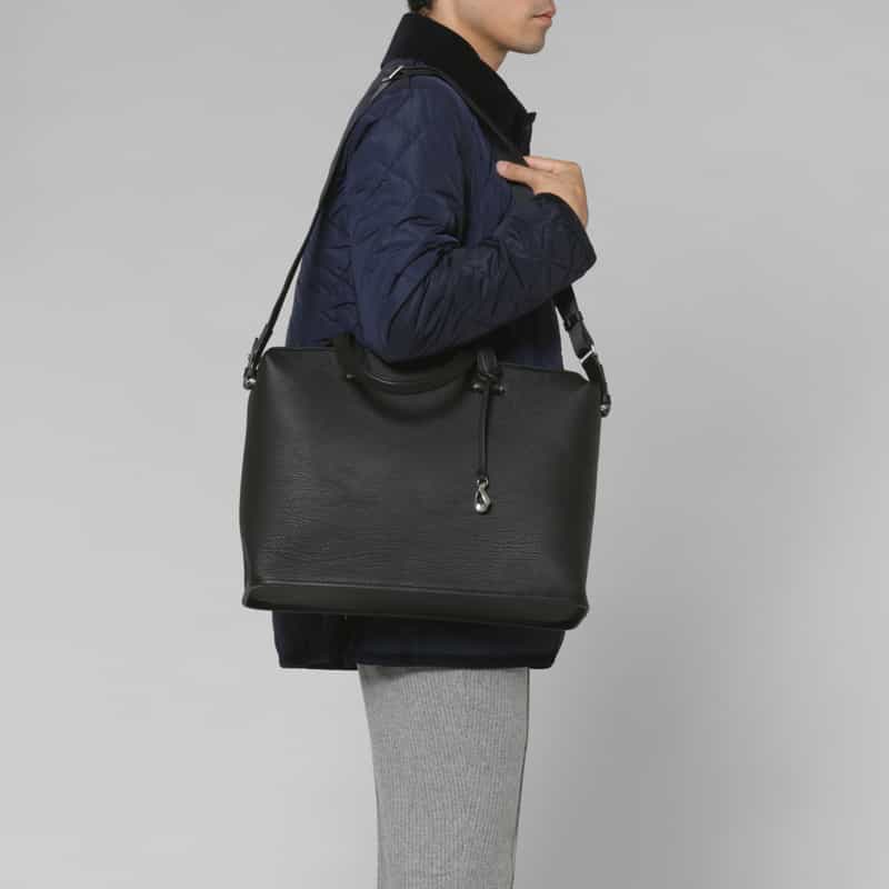 ETIAM ETIAM＜エティアム＞ 2WAYトートバッグ BLACK