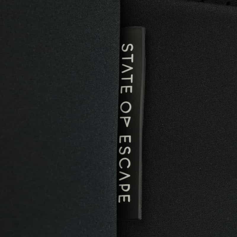 STATE OF ESCAPE STATE OF ESCAPE＜ステート オブ エスケープ＞ トートバッグ（S）"PrecinctII" BLACK