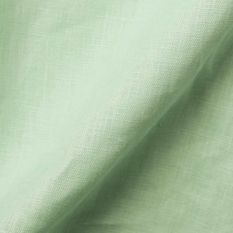 BARNEYS NEW YORK ウォッシャブル ソフトリネン素材サファリロングドレス（インナードレス付き） LIGHT GREEN