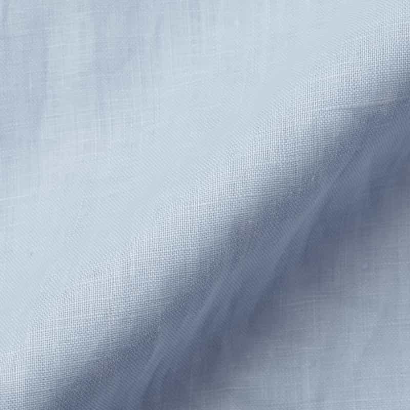 BARNEYS NEW YORK ウォッシャブル ソフトリネン素材Vネックフレアロングドレス（インナードレス付き） LIGHT BLUE