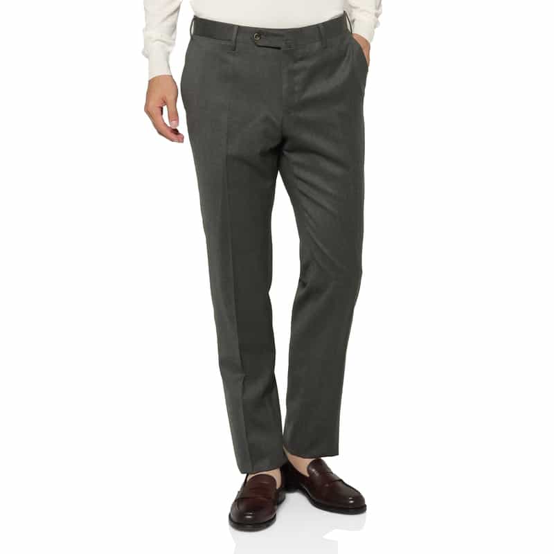 PT TORINO PT TORINO ＜ピーティー トリノ＞  フランネル素材スリムパンツ“SLIM" GRAY