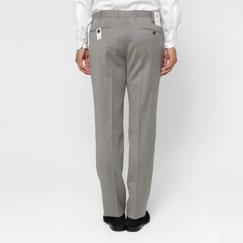 PT TORINO PT TORINO ＜ピーティー トリノ＞  フランネル素材スリムパンツ“SLIM" LT GRAY
