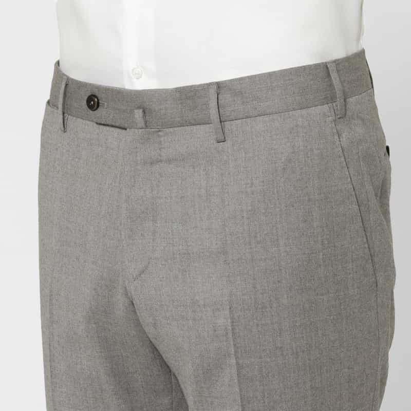 PT TORINO PT TORINO ＜ピーティー トリノ＞  フランネル素材スリムパンツ“SLIM" LT GRAY