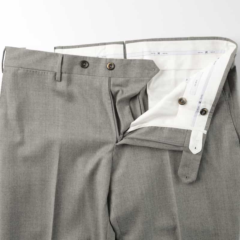PT TORINO PT TORINO ＜ピーティー トリノ＞  フランネル素材スリムパンツ“SLIM" LT GRAY