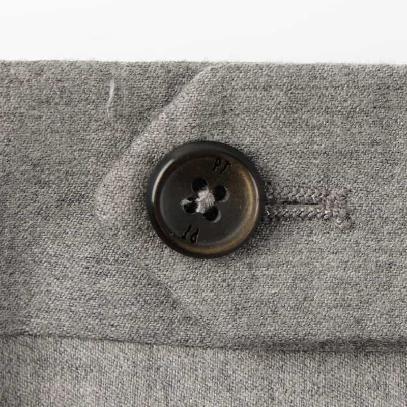 PT TORINO PT TORINO ＜ピーティー トリノ＞  フランネル素材スリムパンツ“SLIM" LT GRAY