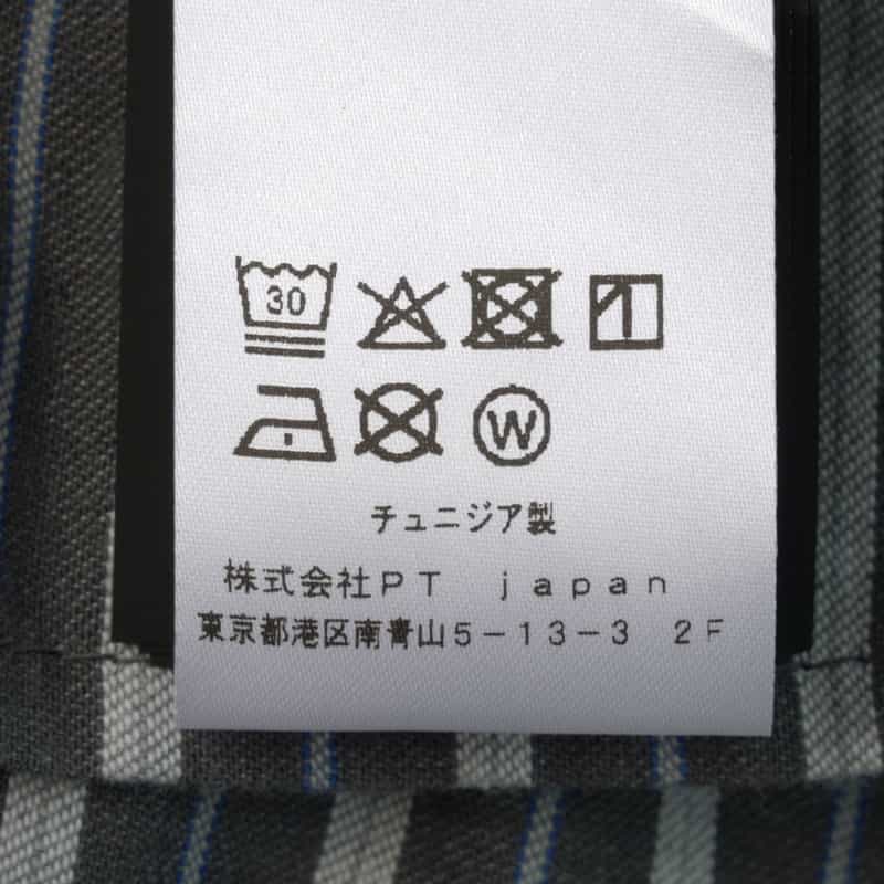 PT TORINO PT TORINO＜ピーティー トリノ＞ テーパードパンツ“SLIM FIT" GRAY