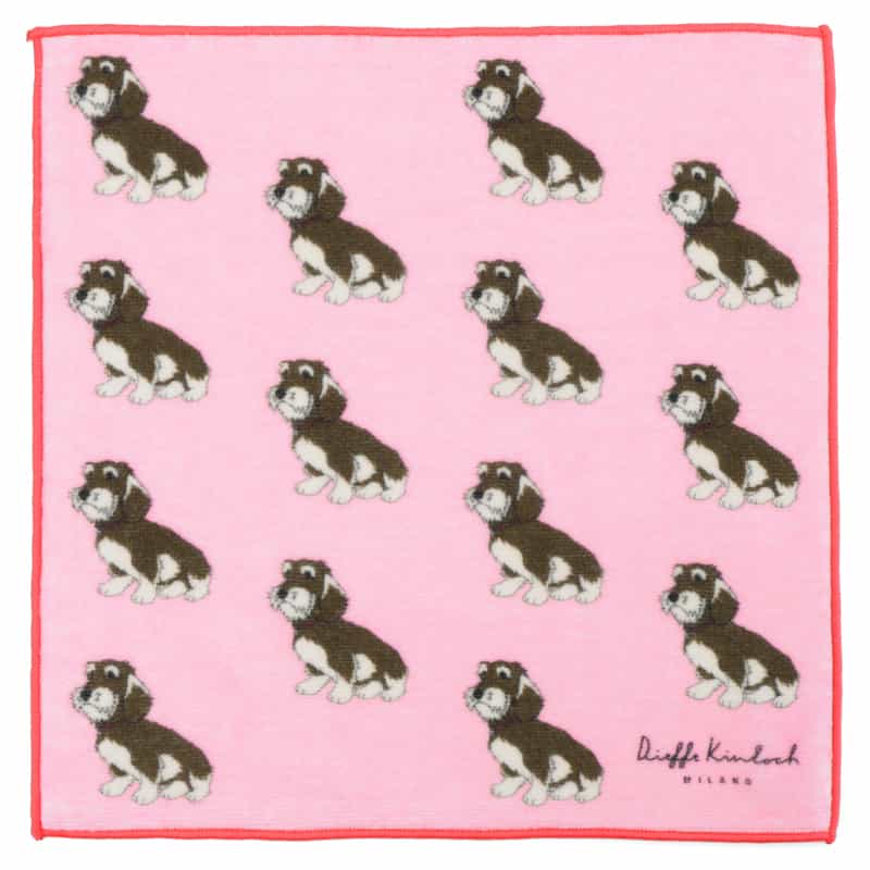 DIEFFE KINLOCH DIEFFE KINLOCH ＜ディエッフェ キンロック＞ バーニーズ　ニューヨーク限定タオルハンカチ LIGHT PINK