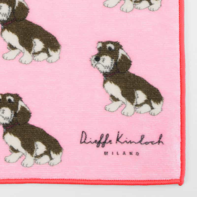 DIEFFE KINLOCH DIEFFE KINLOCH ＜ディエッフェ キンロック＞ バーニーズ　ニューヨーク限定タオルハンカチ LIGHT PINK