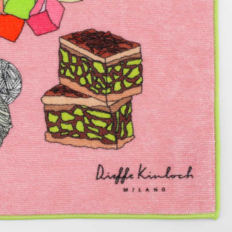 DIEFFE KINLOCH DIEFFE KINLOCH ＜ディエッフェ キンロック＞ バーニーズ　ニューヨーク限定タオルハンカチ PINK
