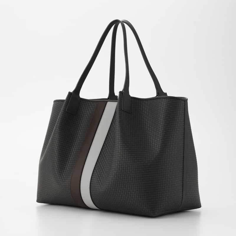 SERAPIAN SERAPIAN＜セラピアン＞ ライン入りトートバッグ GRAY