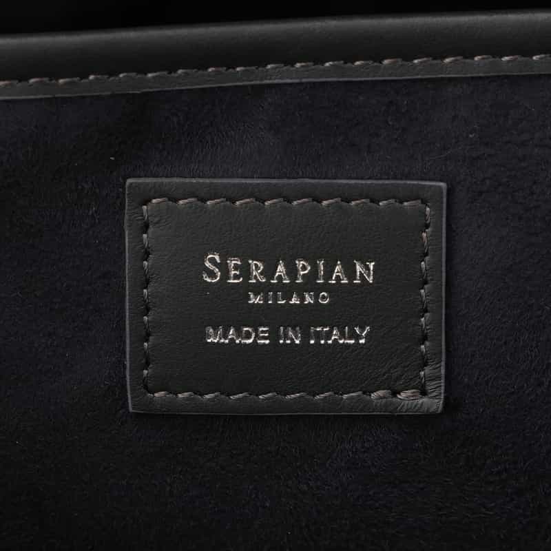 SERAPIAN SERAPIAN＜セラピアン＞ ライン入りトートバッグ GRAY