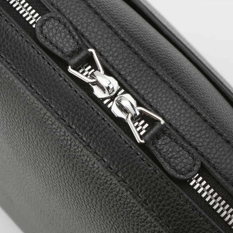 MAISON CANAU MAISON CANAU ＜メゾン カナウ＞ ラウンドボストンバッグ（M） BLACK