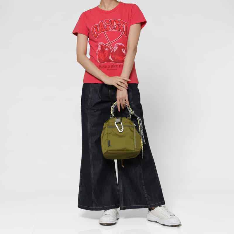 ZATTU ZATTU ＜ザッツ＞ ショルダーバッグ "LOWEEL" KHAKI