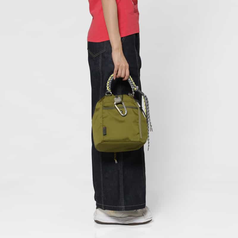 ZATTU ZATTU ＜ザッツ＞ ショルダーバッグ "LOWEEL" KHAKI