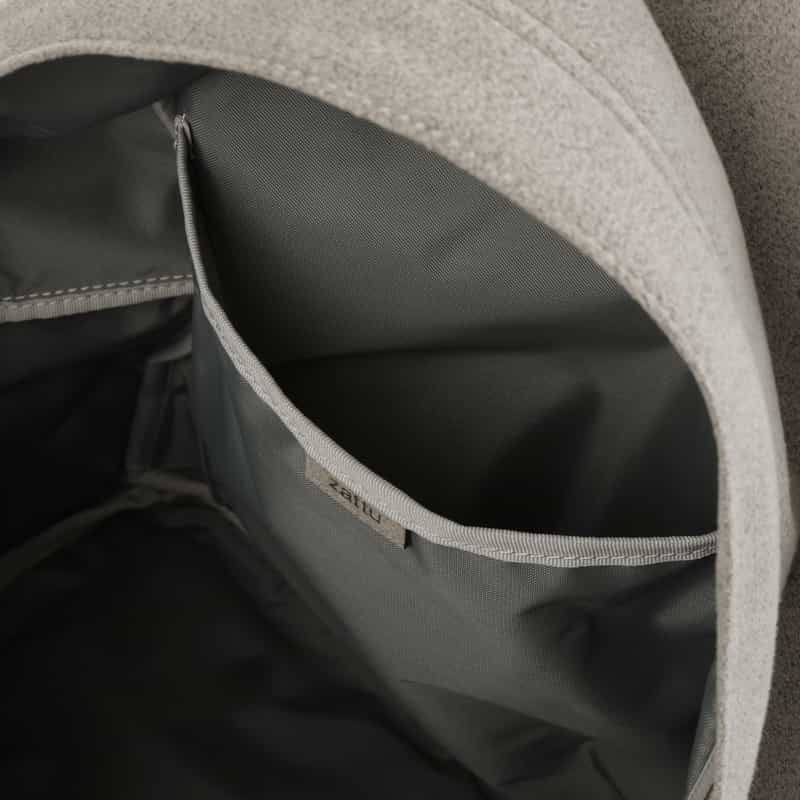 ZATTU ZATTU ＜ザッツ＞ バックパック "ESTER" LIGHT GRAY
