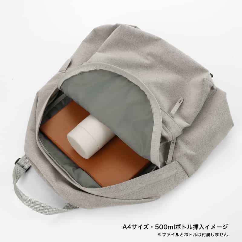 ZATTU ZATTU ＜ザッツ＞ バックパック "ESTER" LIGHT GRAY
