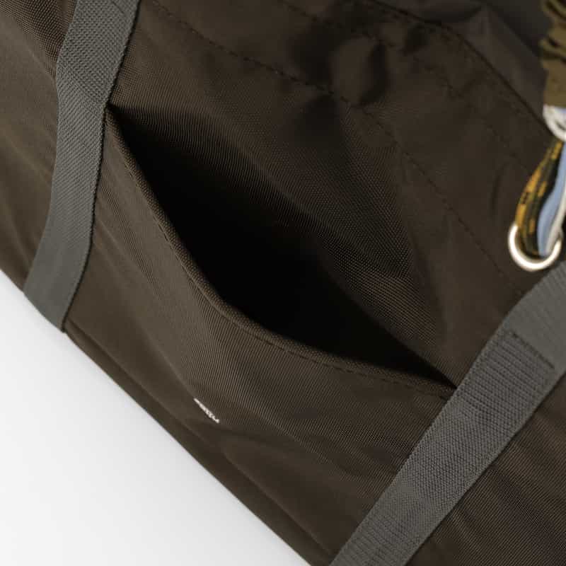 ZATTU ZATTU ＜ザッツ＞ ダブルハンドル ナイロントートバッグ "JAM-LQ" DARK BROWN