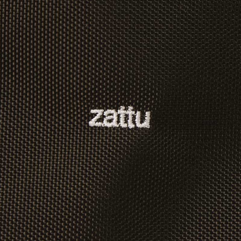ZATTU ZATTU ＜ザッツ＞ ダブルハンドル ナイロントートバッグ "JAM-LQ" DARK BROWN