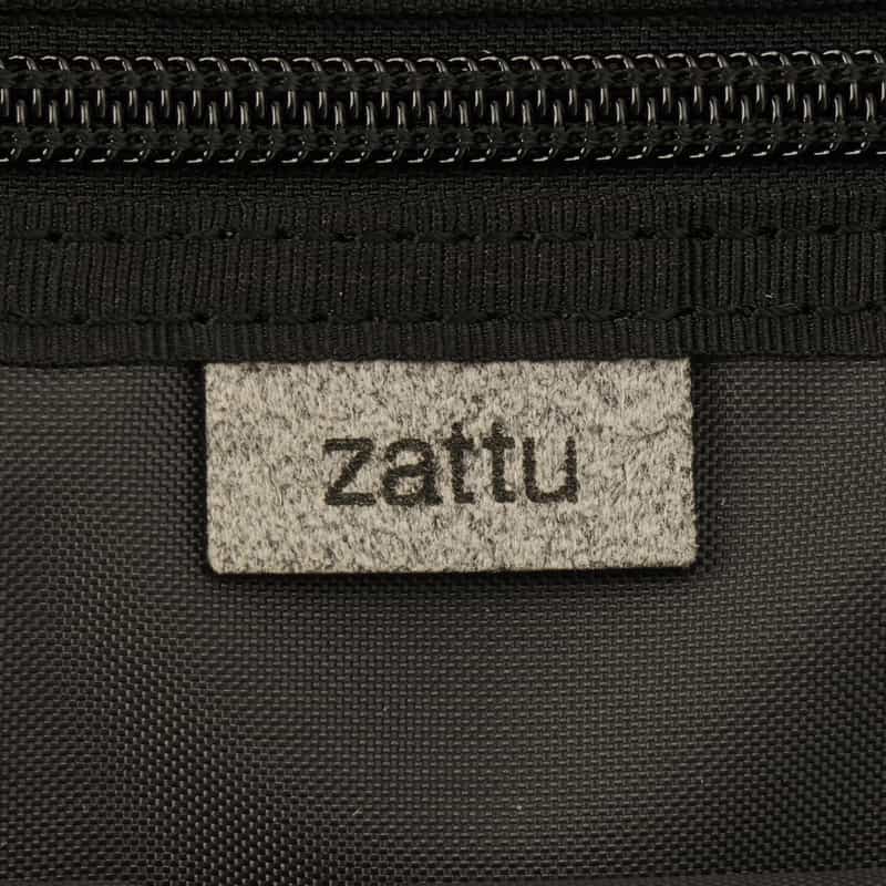 ZATTU ZATTU ＜ザッツ＞ ダブルハンドル ナイロントートバッグ "JAM-LQ" DARK BROWN