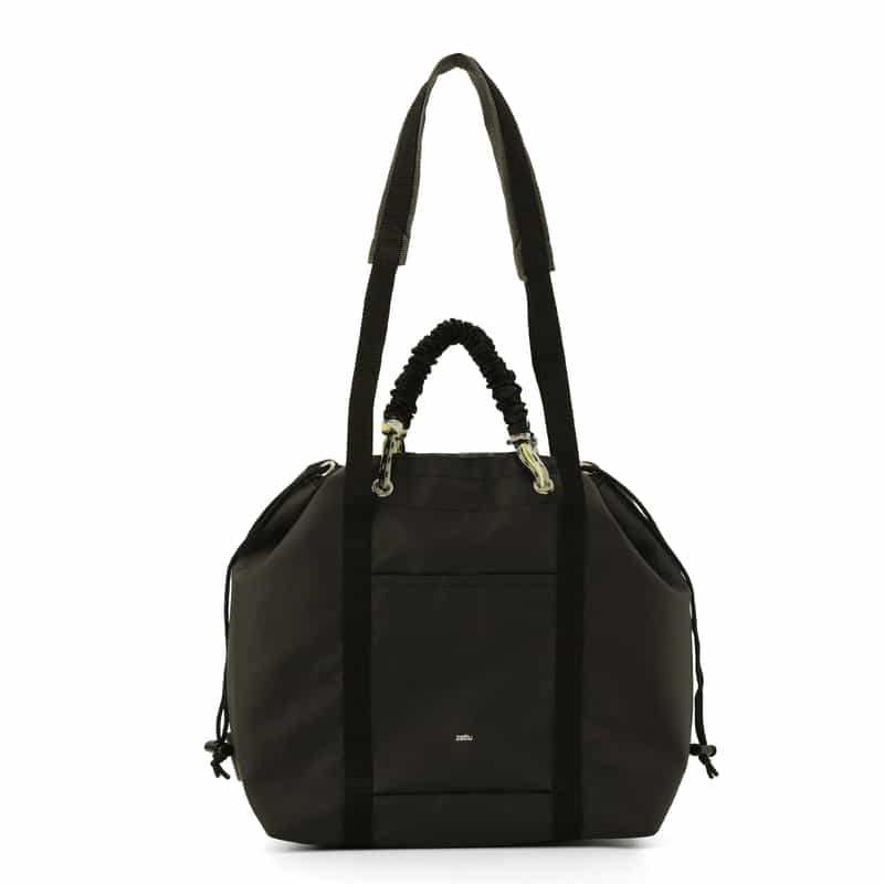 ZATTU ZATTU ＜ザッツ＞ ダブルハンドル ナイロントートバッグ "JAM-LQ" BLACK