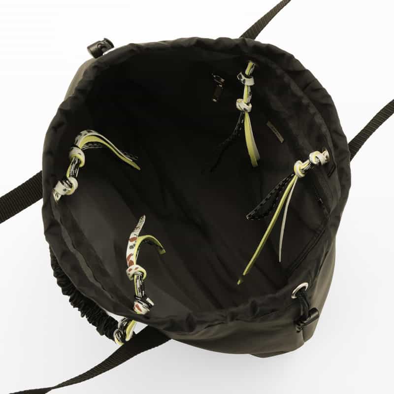 ZATTU ZATTU ＜ザッツ＞ ダブルハンドル ナイロントートバッグ "JAM-LQ" BLACK