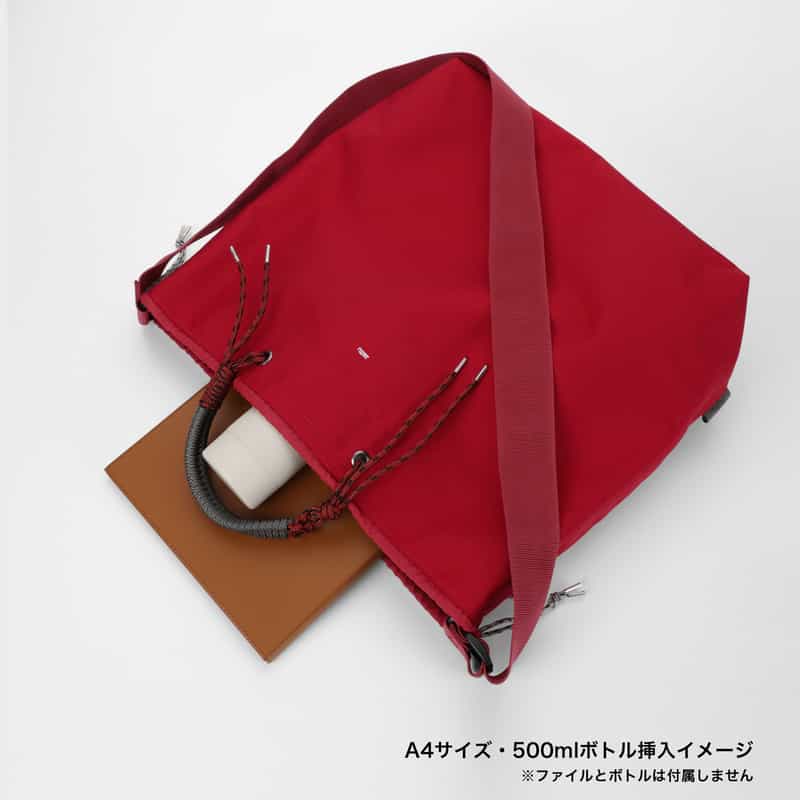 ZATTU ZATTU ＜ザッツ＞ ナイロントートバッグ "TERP" RED