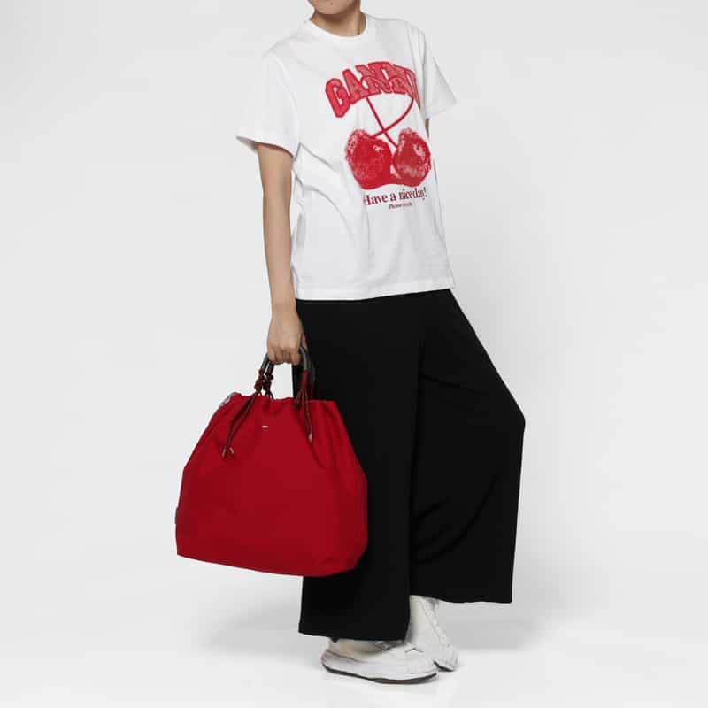ZATTU ZATTU ＜ザッツ＞ ナイロントートバッグ "TERP" RED