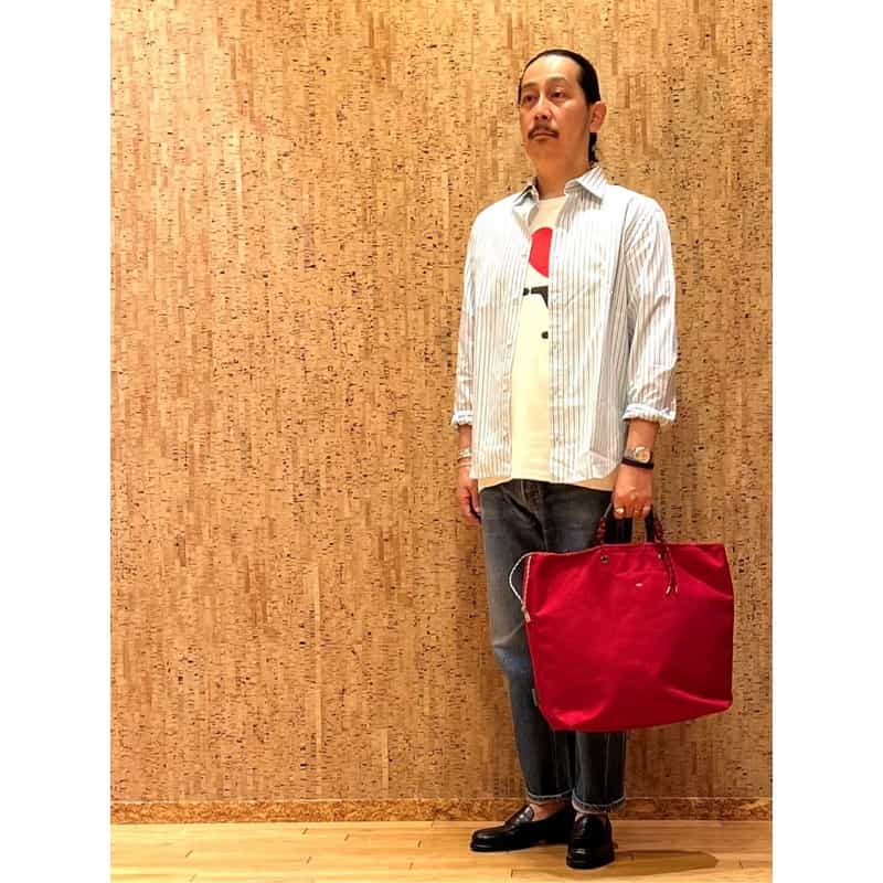 ZATTU ZATTU ＜ザッツ＞ ナイロントートバッグ "TERP" RED