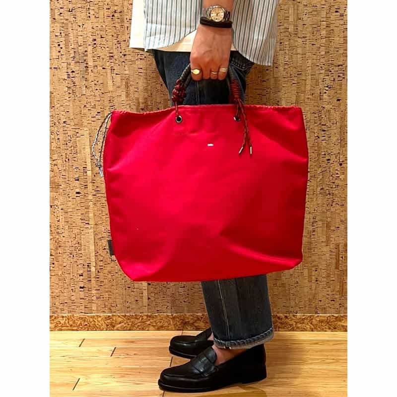 ZATTU ZATTU ＜ザッツ＞ ナイロントートバッグ "TERP" RED
