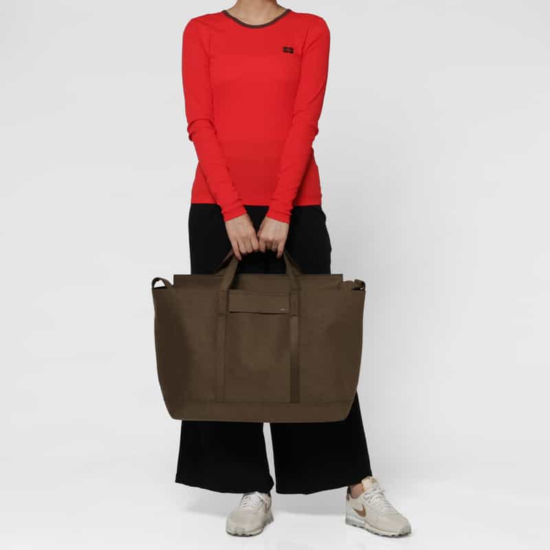 ZATTU ZATTU ＜ザッツ＞ トートバッグ "MAC TOTO-T2" BROWN