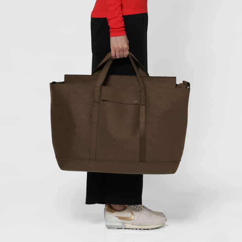 ZATTU ZATTU ＜ザッツ＞ トートバッグ "MAC TOTO-T2" BROWN