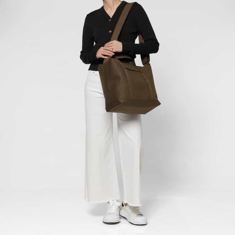 ZATTU ZATTU ＜ザッツ＞ トートバッグ "KINAX-T2" BROWN