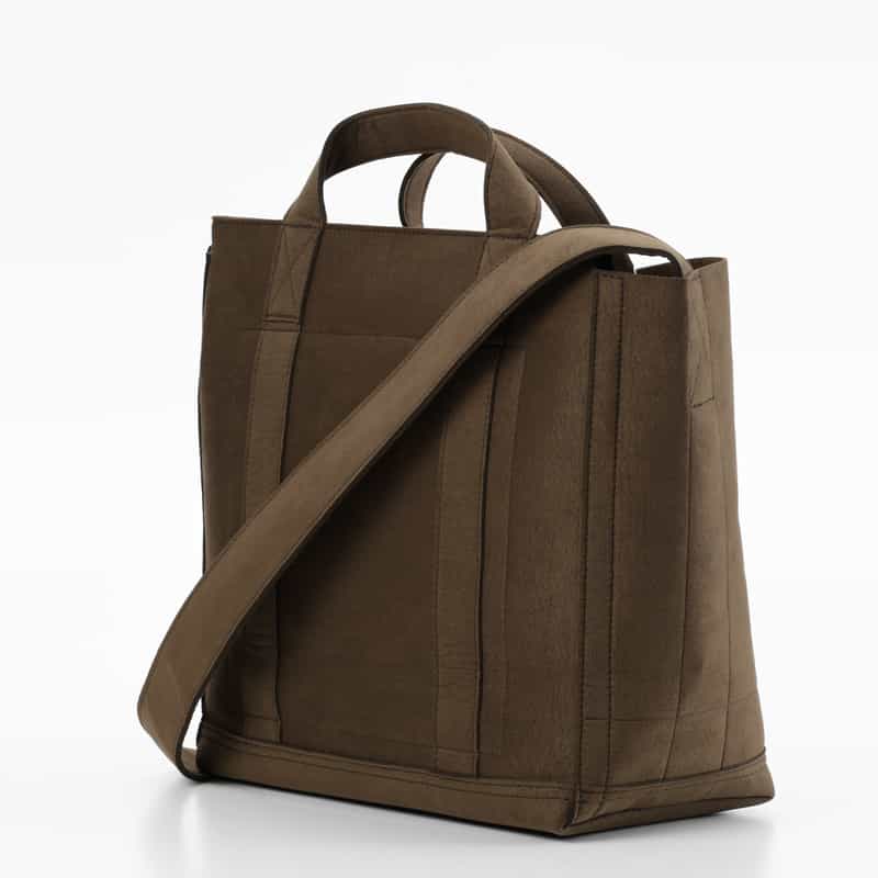 ZATTU ZATTU ＜ザッツ＞ トートバッグ "KINAX-T2" BROWN