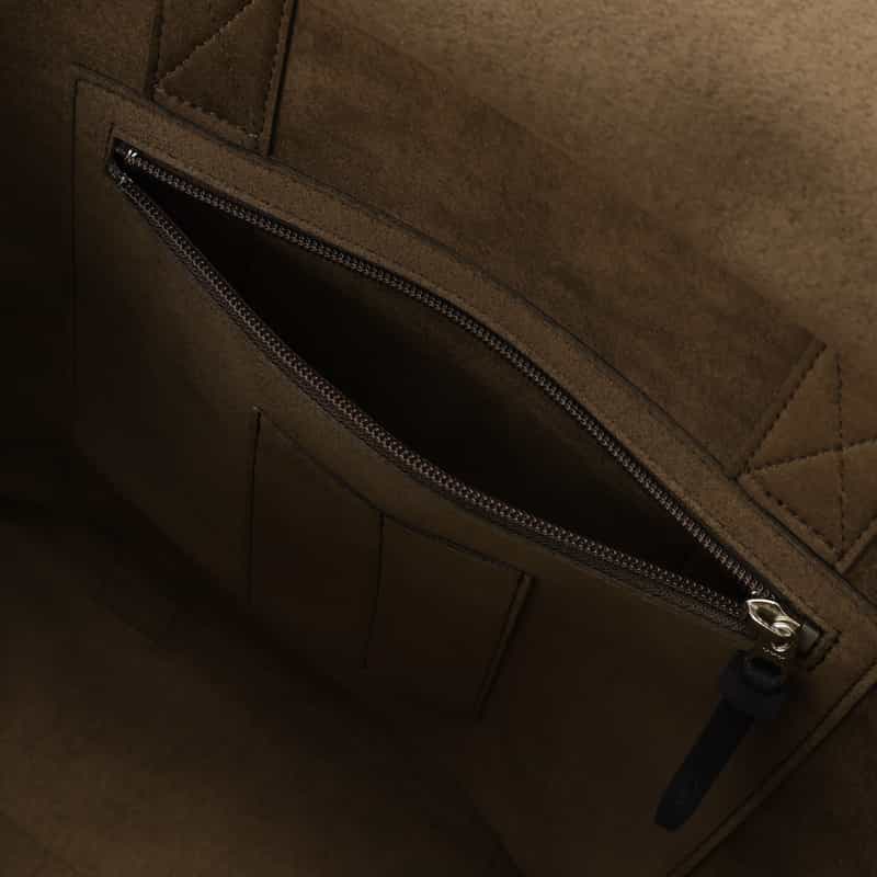 ZATTU ZATTU ＜ザッツ＞ トートバッグ "KINAX-T2" BROWN