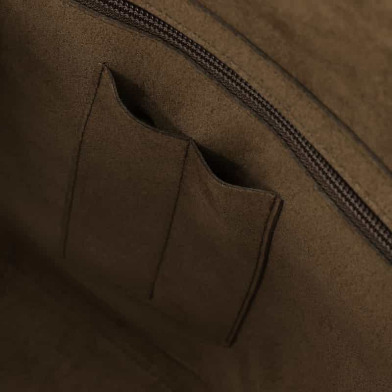 ZATTU ZATTU ＜ザッツ＞ トートバッグ "KINAX-T2" BROWN