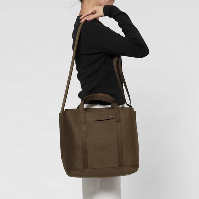 ZATTU ZATTU ＜ザッツ＞ トートバッグ "KINAX-T2" BROWN