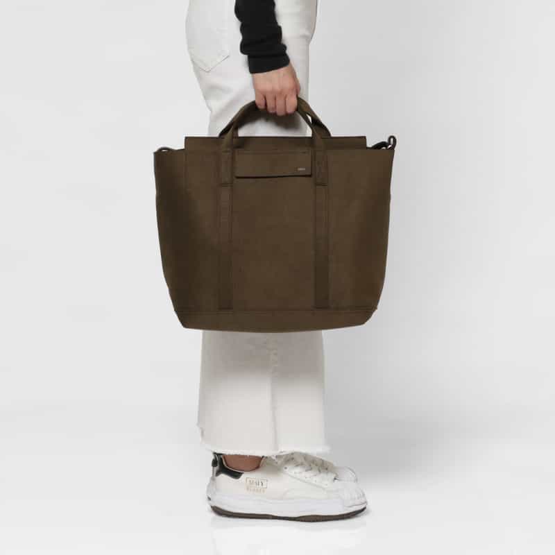 ZATTU ZATTU ＜ザッツ＞ トートバッグ "KINAX-T2" BROWN