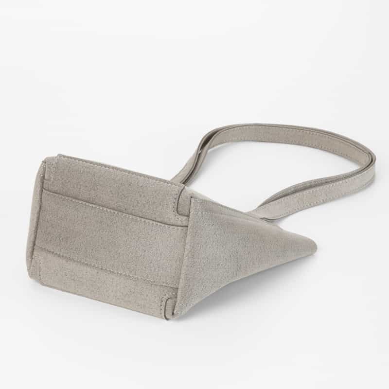 ZATTU ZATTU ＜ザッツ＞ ダブルハンドルミニトートバッグ "CIMA" LIGHT GRAY