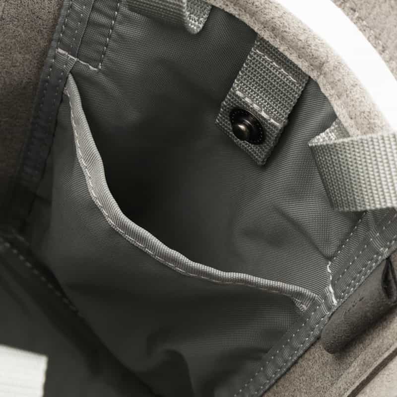 ZATTU ZATTU ＜ザッツ＞ ダブルハンドルミニトートバッグ "CIMA" LIGHT GRAY