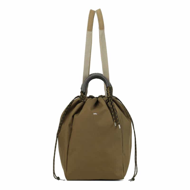 ZATTU ZATTU ＜ザッツ＞ ナイロンショルダーバッグ "SCILDER" BROWN