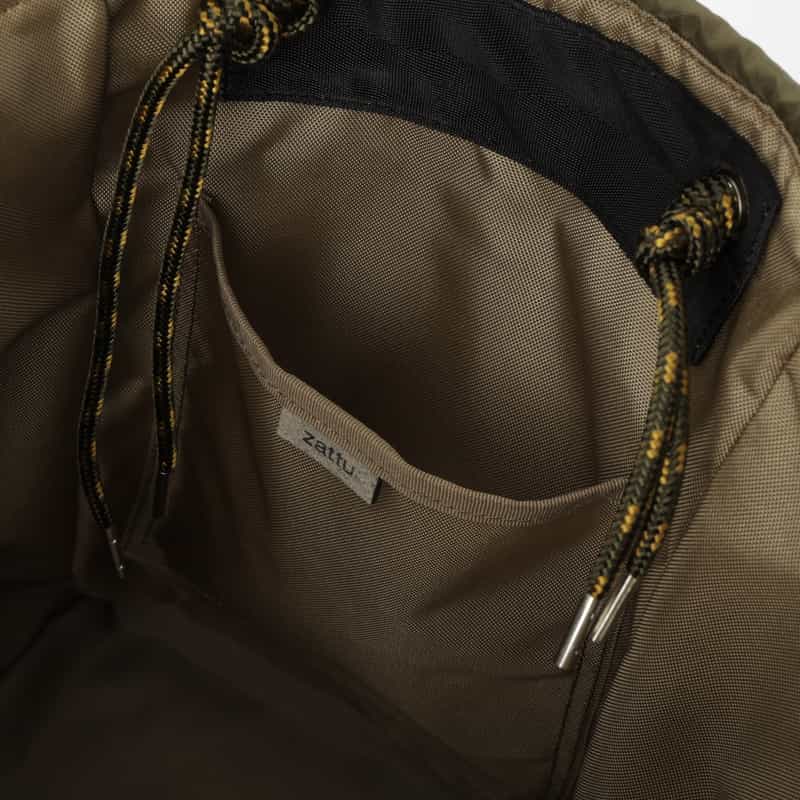 ZATTU ZATTU ＜ザッツ＞ ナイロンショルダーバッグ "SCILDER" BROWN