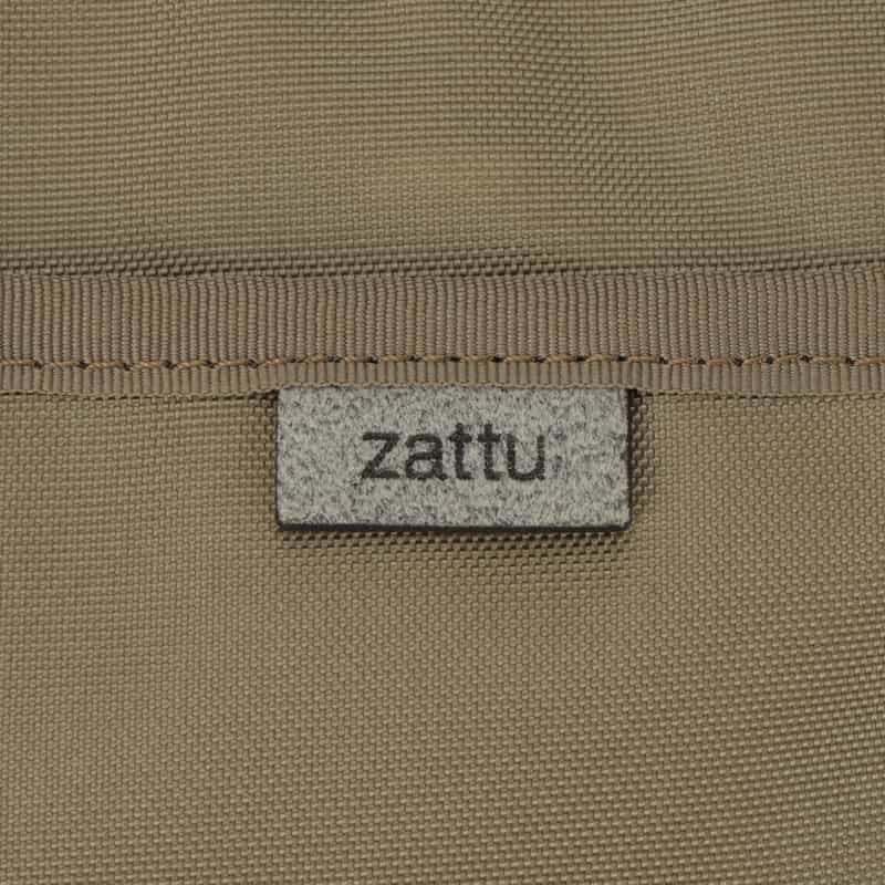 ZATTU ZATTU ＜ザッツ＞ ナイロンショルダーバッグ "SCILDER" BROWN