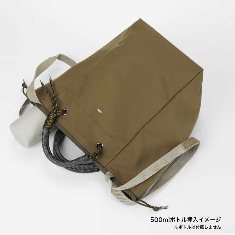 ZATTU ZATTU ＜ザッツ＞ ナイロンショルダーバッグ "SCILDER" BROWN