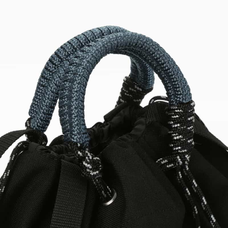 ZATTU ZATTU ＜ザッツ＞ ナイロンショルダーバッグ "SCILDER" BLACK