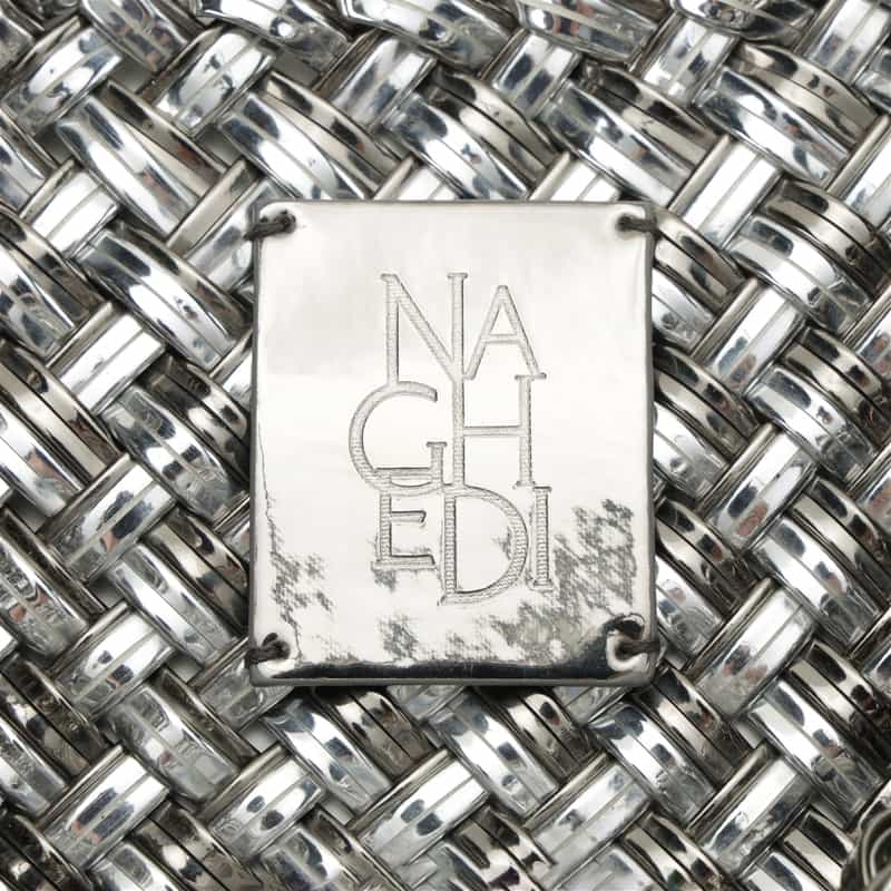 NAGHEDI NAGHEDI ＜ナゲディ＞ トートバッグ “St Barths Petit Tote“ SILVER