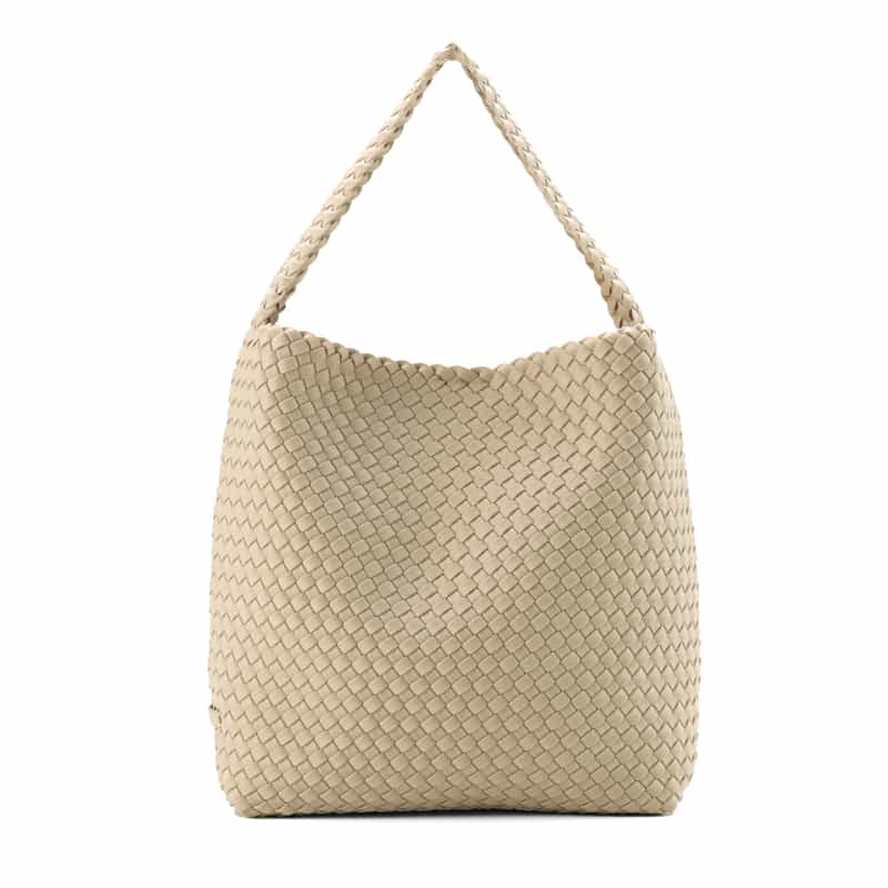 NAGHEDI NAGHEDI ＜ナゲディ＞ ワンハンドルバッグ “Nomad Medium Hobo“ IVORY