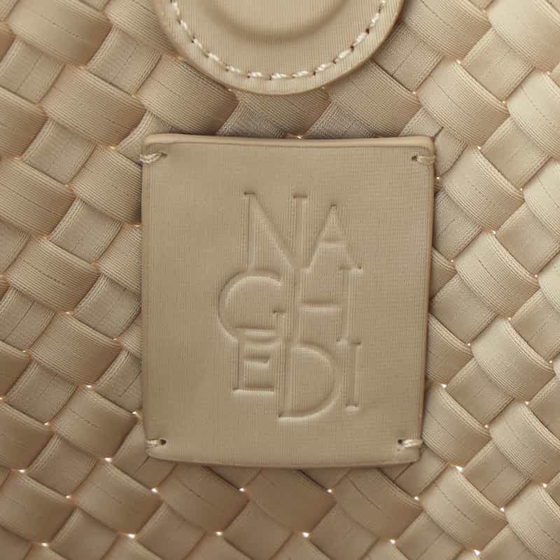 NAGHEDI NAGHEDI ＜ナゲディ＞ ワンハンドルバッグ “Nomad Medium Hobo“ IVORY