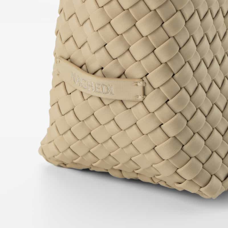 NAGHEDI NAGHEDI ＜ナゲディ＞ ワンハンドルバッグ “Nomad Medium Hobo“ IVORY